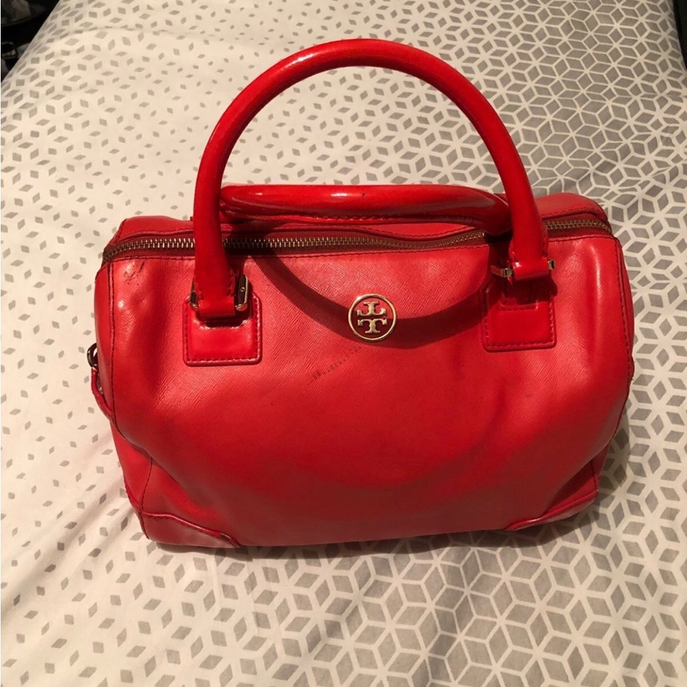 Tory Burch leather handle bag